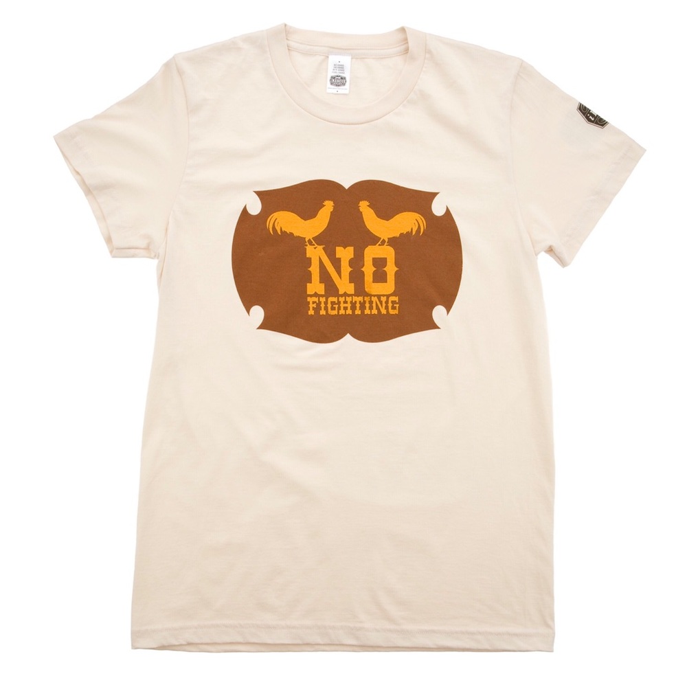iRescueRover.org No Fighting Tees 2-XL